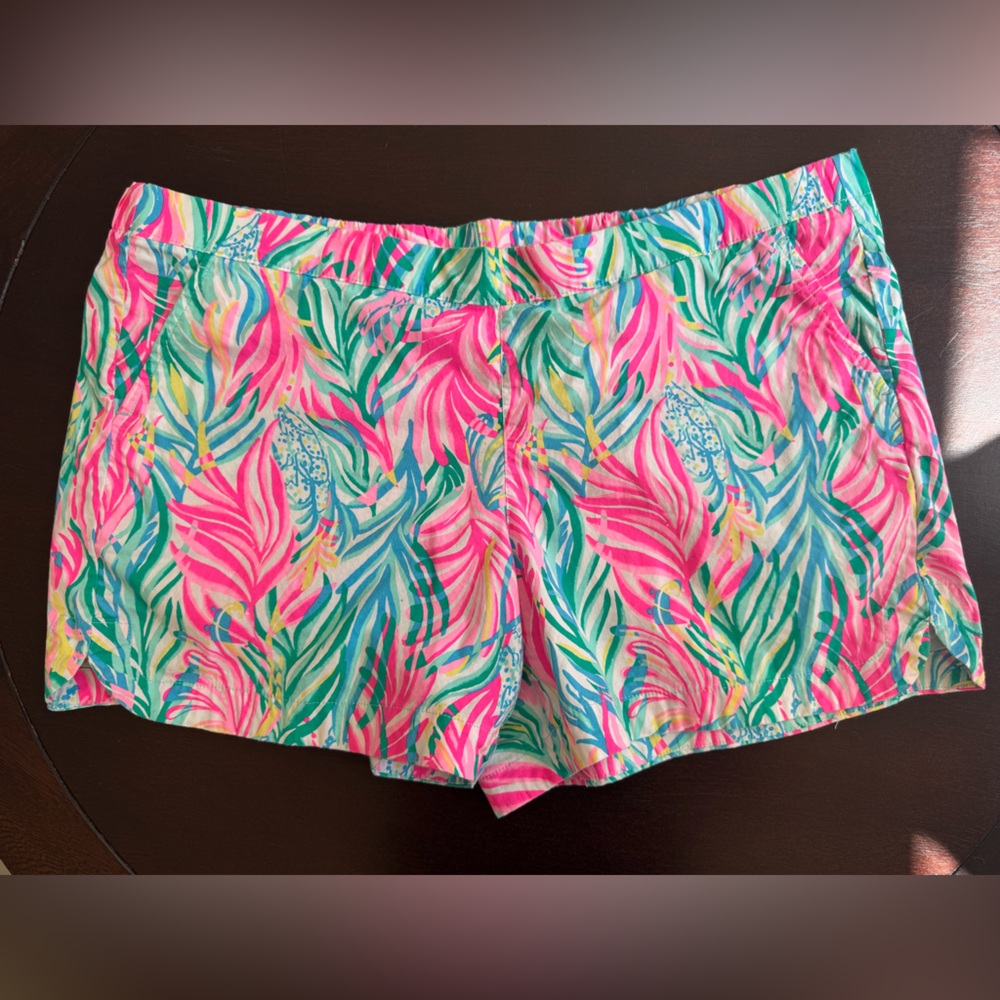 LILLY PULITZER Ocean View Shorts SEA TURTLE SOIREE